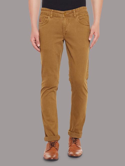 gold denim jeans - 14399468 - Very Small Image - 1
