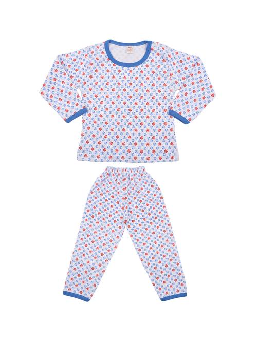 white cotton pyjama set - 14401967 - Very Small Image - 1