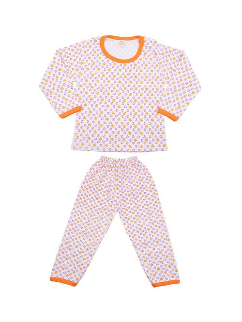 white cotton pyjama set - 14401968 - Very Small Image - 1