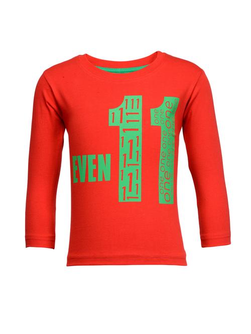 red cotton tshirt - 14403303 - Very Small Image - 1