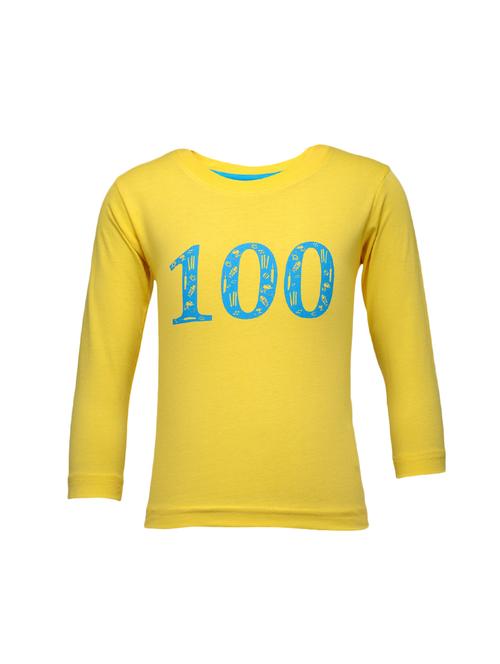 yellow cotton tshirt - 14403313 - Very Small Image - 1