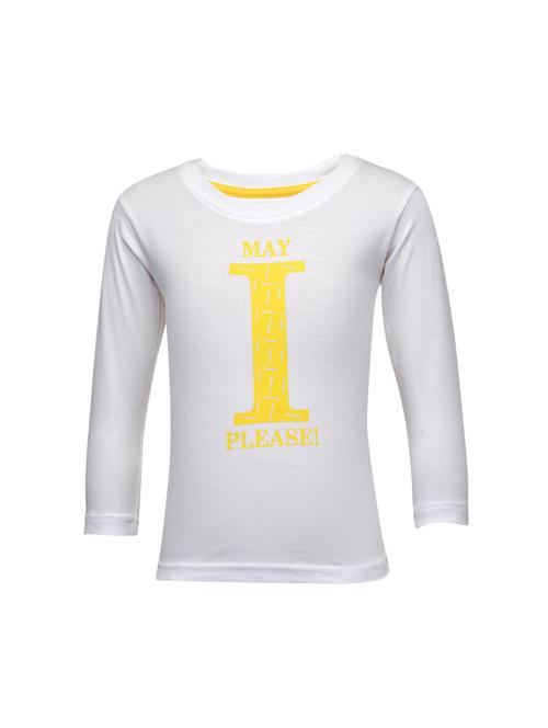 round neck typographic print t-shirt - 14403324 - Very Small Image - 1