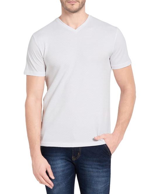 white cotton tshirt - 14404510 - Very Small Image - 1