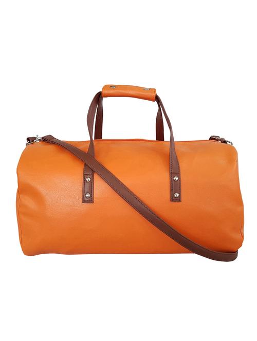 orange leatherette handbag - 14408085 - Very Small Image - 1