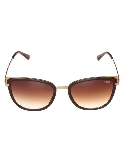 idee gradient square women's sunglasses - (ids2249c2sg|55|brown gradient color) - 14409885 - Very Small Image - 1