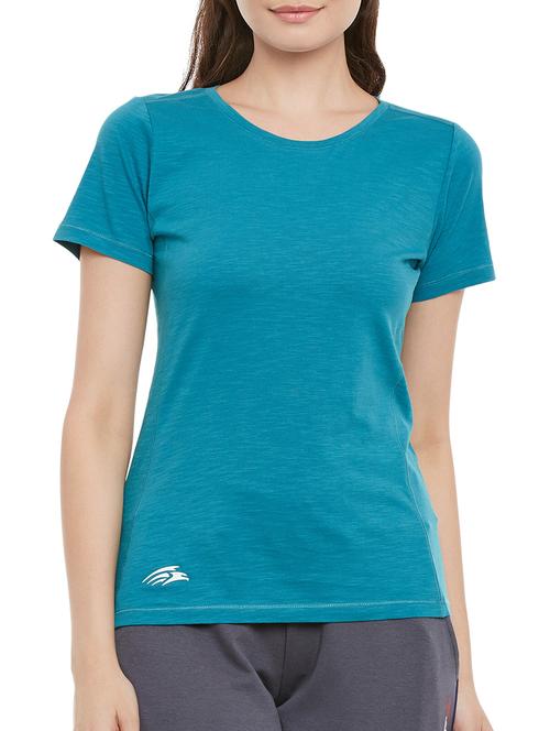 light blue cotton tee - 14410094 - Very Small Image - 1