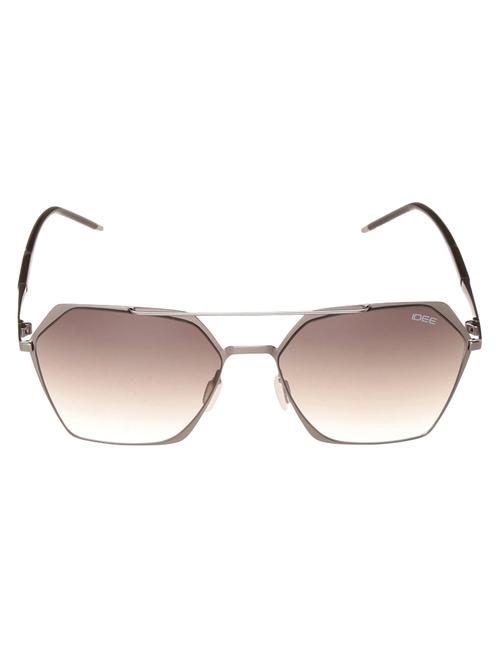 idee gradient square unisex sunglasses - (ids2266c2sg|56|brown gradient fm color) - 14411512 - Very Small Image - 1
