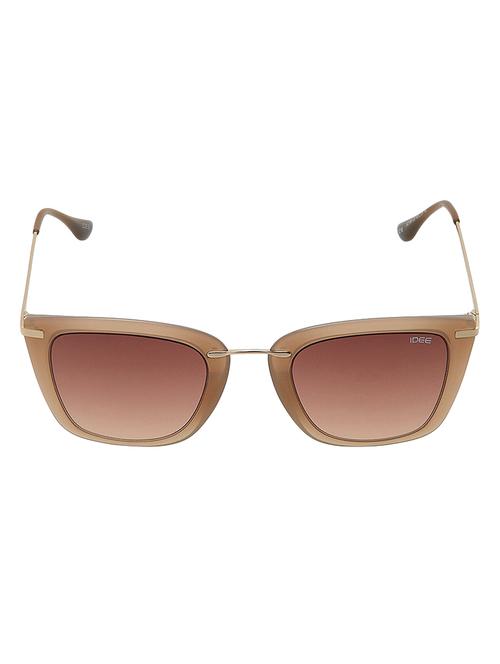 idee gradient square women's sunglasses - (ids2196c2sg|48|brown gradient color) - 14412340 - Very Small Image - 1