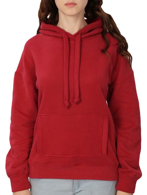 red fleece sweatshirt - 14412459 - Very Small Image - 1