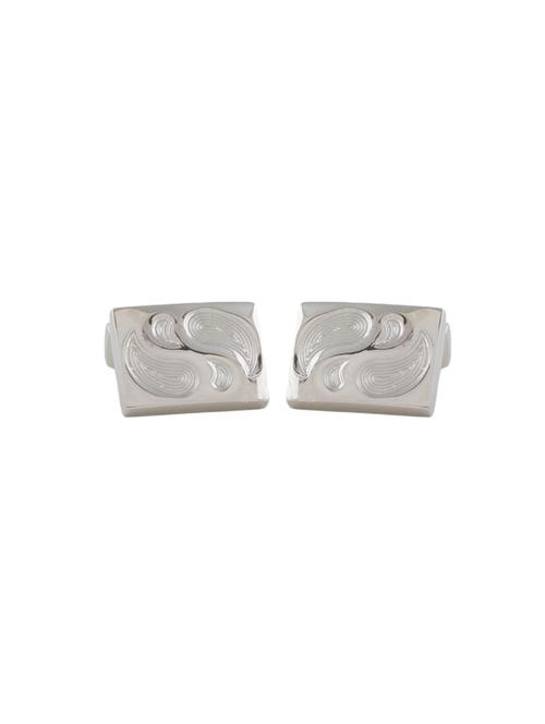 silver metal cufflink - 14413979 - Very Small Image - 1