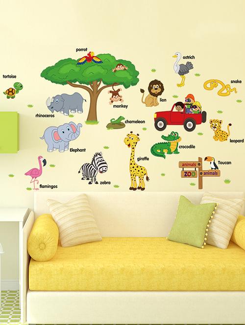 multi colored vinyl wall decor - 14415652 - Very Small Image - 1