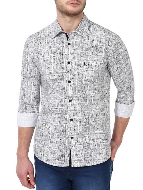white cotton casual shirt - 14416749 - Very Small Image - 1