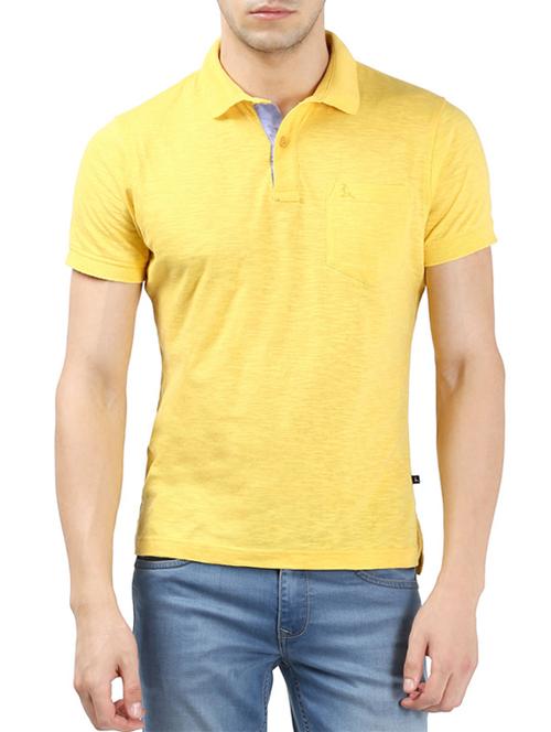 yellow cotton tee - 14417405 - Very Small Image - 1