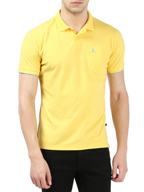 yellow cotton tee - 14417416 - Very Small Image - 1