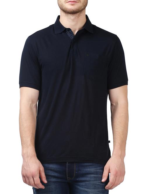 blue cotton tee - 14417418 - Very Small Image - 1