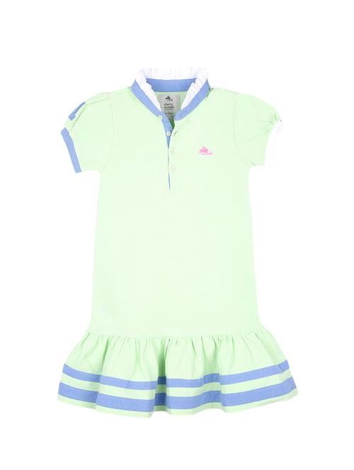 blue cotton frock - 14418730 - Very Small Image - 1