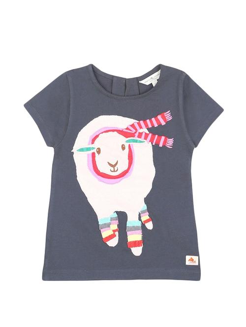 key hole back sheep applique top - 14418813 - Very Small Image - 1