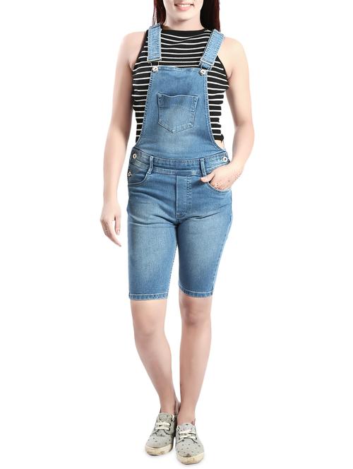 light blue denim dungree - 14419475 - Very Small Image - 1
