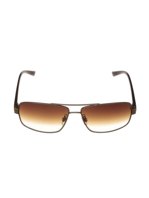 idee gradient square men's sunglasses - (ids1822c9sg|60|brown half gradient color) - 14419933 - Very Small Image - 1
