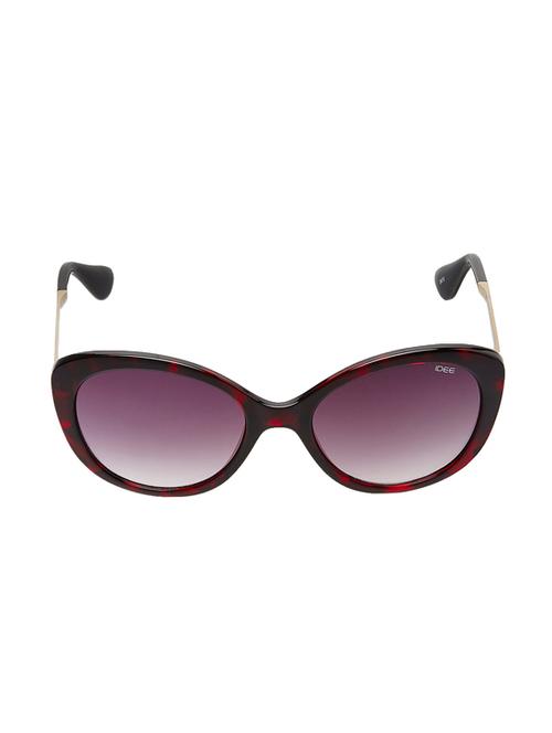 idee oval sunglasses (ids2019c4sg|54|demi maroon ) - 14420258 - Very Small Image - 1