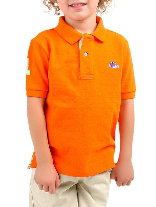 polo neck ribbed sleeve shirt - 14420339 - Very Small Image - 1