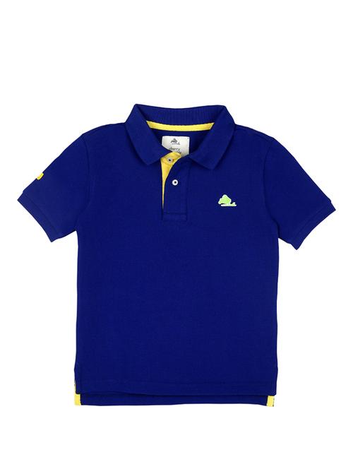 polo neck ribbed sleeve shirt - 14420340 - Very Small Image - 1