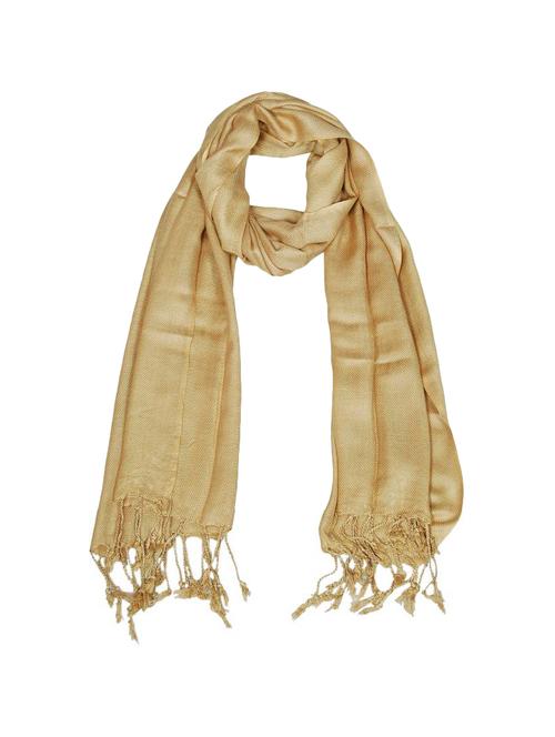 gold viscose stole - 14420869 - Very Small Image - 1