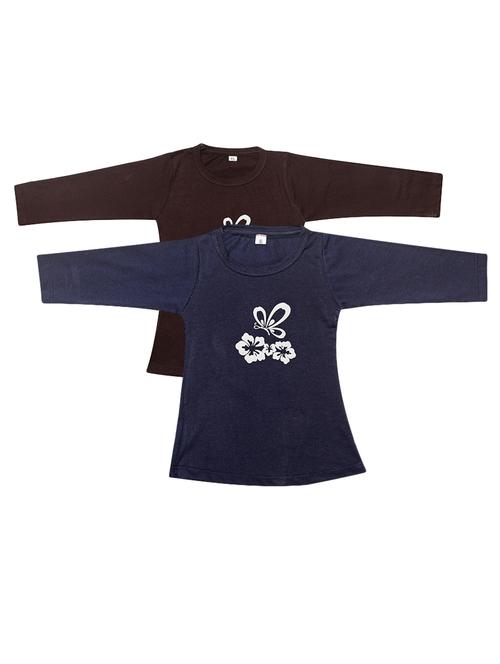 babeezworld multi colored cotton top combo - 14420881 - Very Small Image - 1