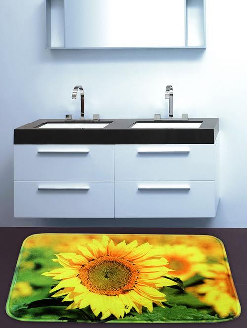 cortina microfiber bathroom non-slip printed mats - 14421085 - Very Small Image - 1