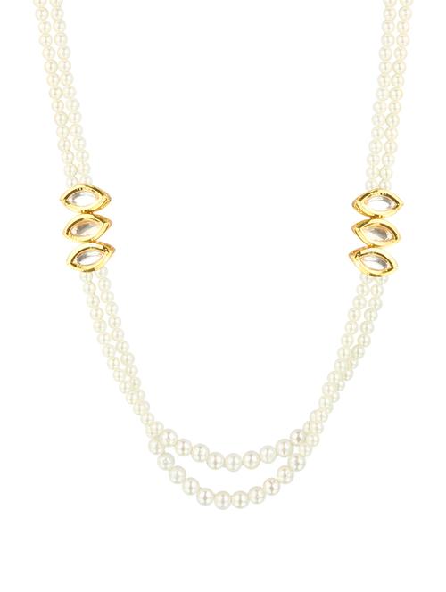 multi colored crystal pearl necklace - 14421500 - Very Small Image - 1