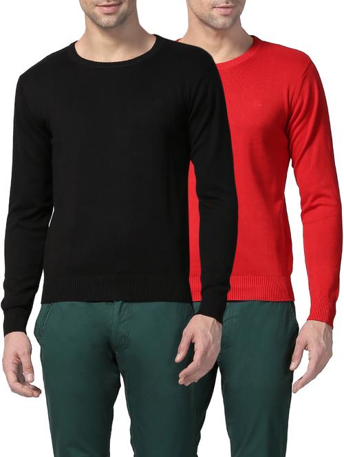 multi colored cotton pullover (set of 2) - 14423514 - Very Small Image - 1