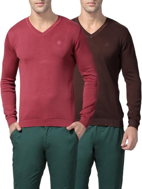 multi colored cotton pullover (set of 2) - 14423528 - Very Small Image - 1
