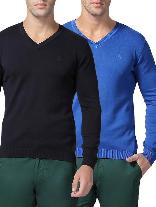 multi colored cotton pullover (set of 2) - 14423530 - Very Small Image - 1