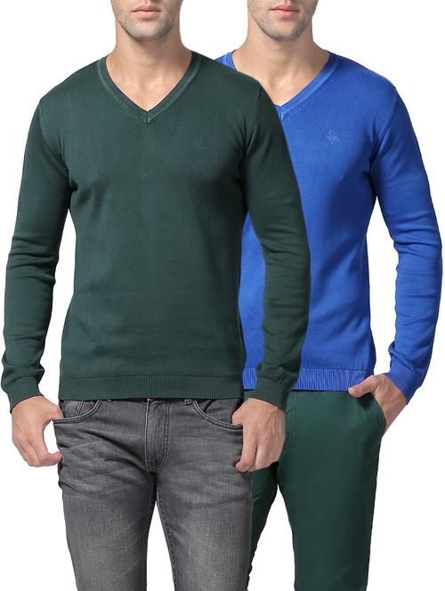 multi colored cotton pullover (set of 2) - 14423531 - Very Small Image - 1