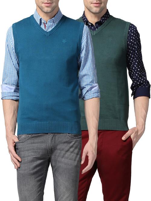 multi colored cotton pullover (set of 2) - 14423547 - Very Small Image - 1