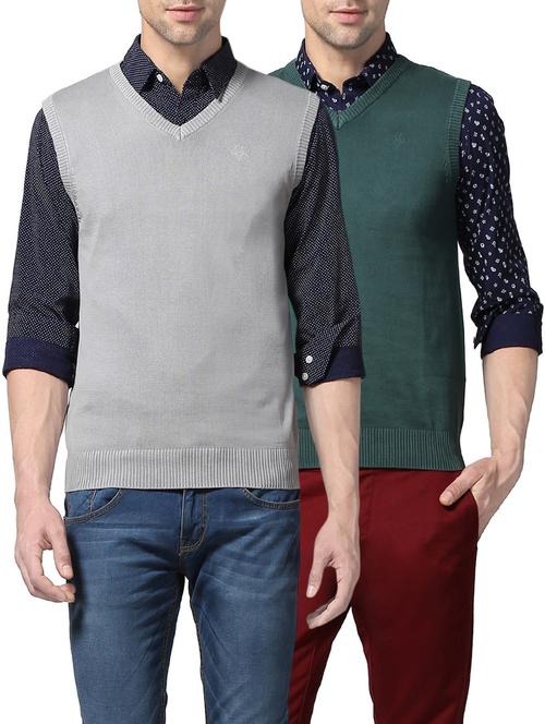 multi colored cotton pullover (set of 2) - 14423555 - Very Small Image - 1