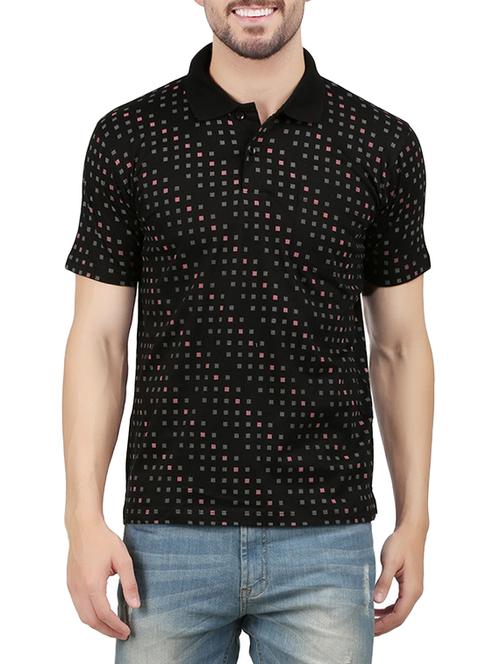black cotton t-shirt - 14424107 - Very Small Image - 1