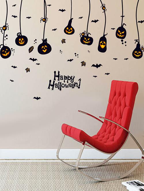 cortina happy halloween party theme wall stickers - 14424555 - Very Small Image - 1