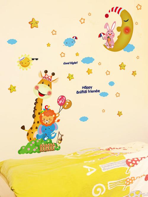 multi colored vinyl wall decor - 14424566 - Very Small Image - 1