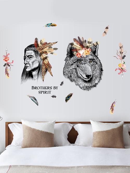 cortina brothers by spirit 3d theme wall stickers - 14424577 - Very Small Image - 1