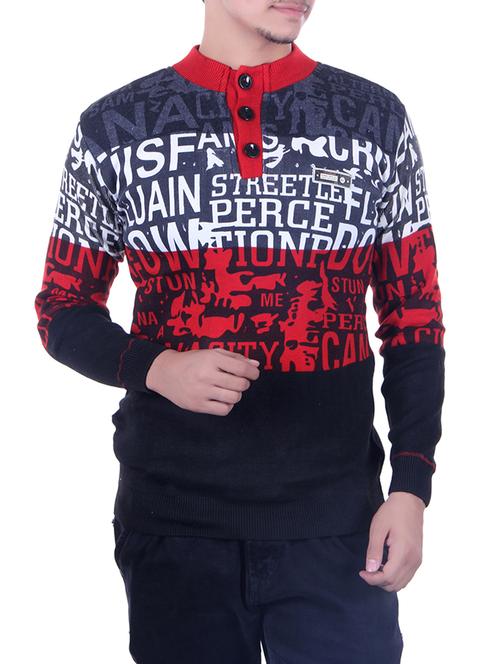 multi colored wool pullover - 14425026 - Very Small Image - 1