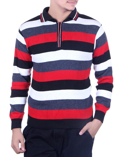 multi colored wool pullover - 14425041 - Very Small Image - 1