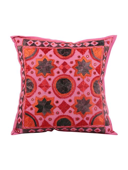 cotton single rajasthani traditional cushion cover by rajrang - 14425219 - Very Small Image - 1