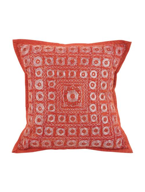 cotton single rajasthani traditional cushion cover by rajrang - 14425224 - Very Small Image - 1