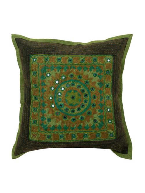 cotton single rajasthani traditional cushion cover by rajrang - 14425253 - Very Small Image - 1