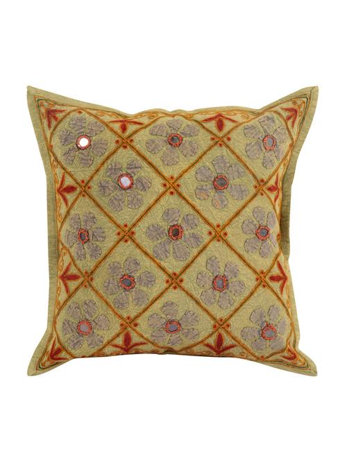 cotton single rajasthani traditional cushion cover by rajrang - 14425255 - Very Small Image - 1
