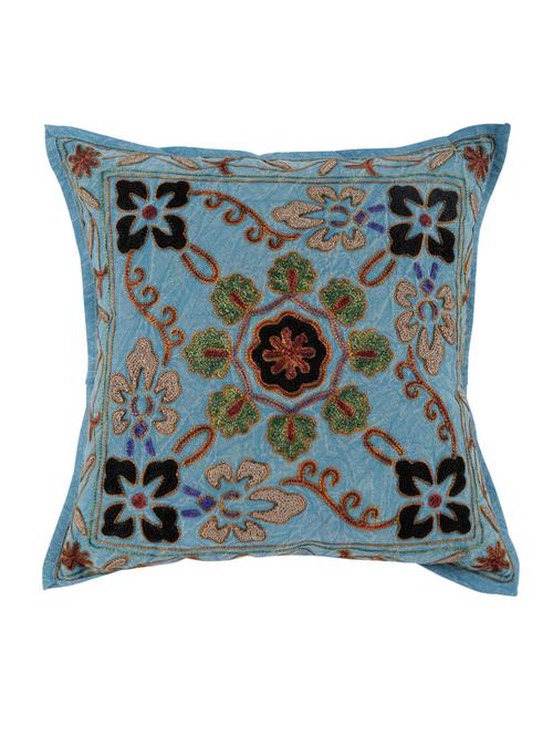 cotton single rajasthani traditional cushion cover by rajrang - 14425265 - Very Small Image - 1