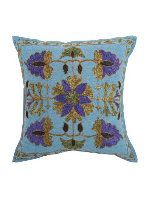 cotton single rajasthani traditional cushion cover by rajrang - 14425274 - Very Small Image - 1