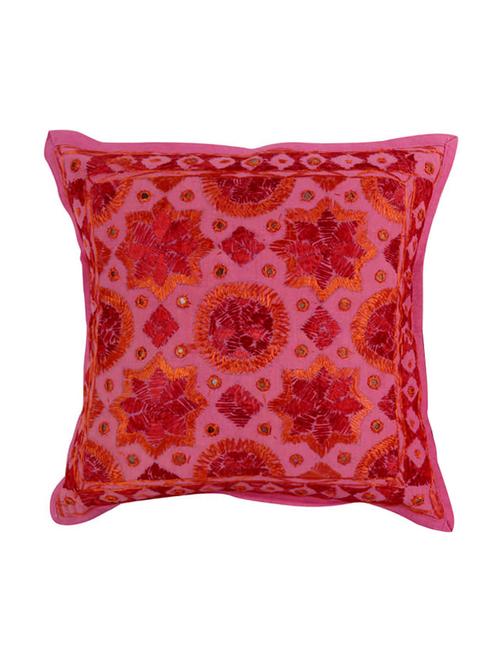 cotton single rajasthani traditional cushion cover by rajrang - 14425297 - Very Small Image - 1