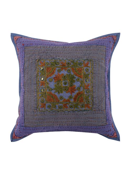 cotton single rajasthani traditional cushion cover by rajrang - 14425341 - Very Small Image - 1